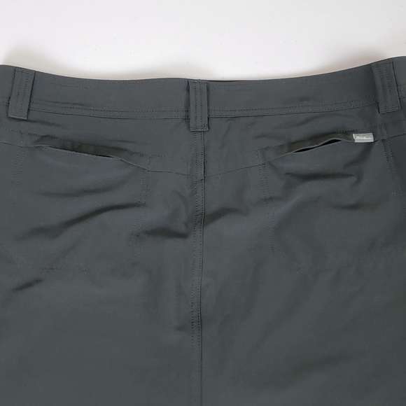 Eddie Bauer Black Adventurer 2.0 Active Hiking/Pickleball Skirt/Skort Sz 14 - Picture 10 of 15